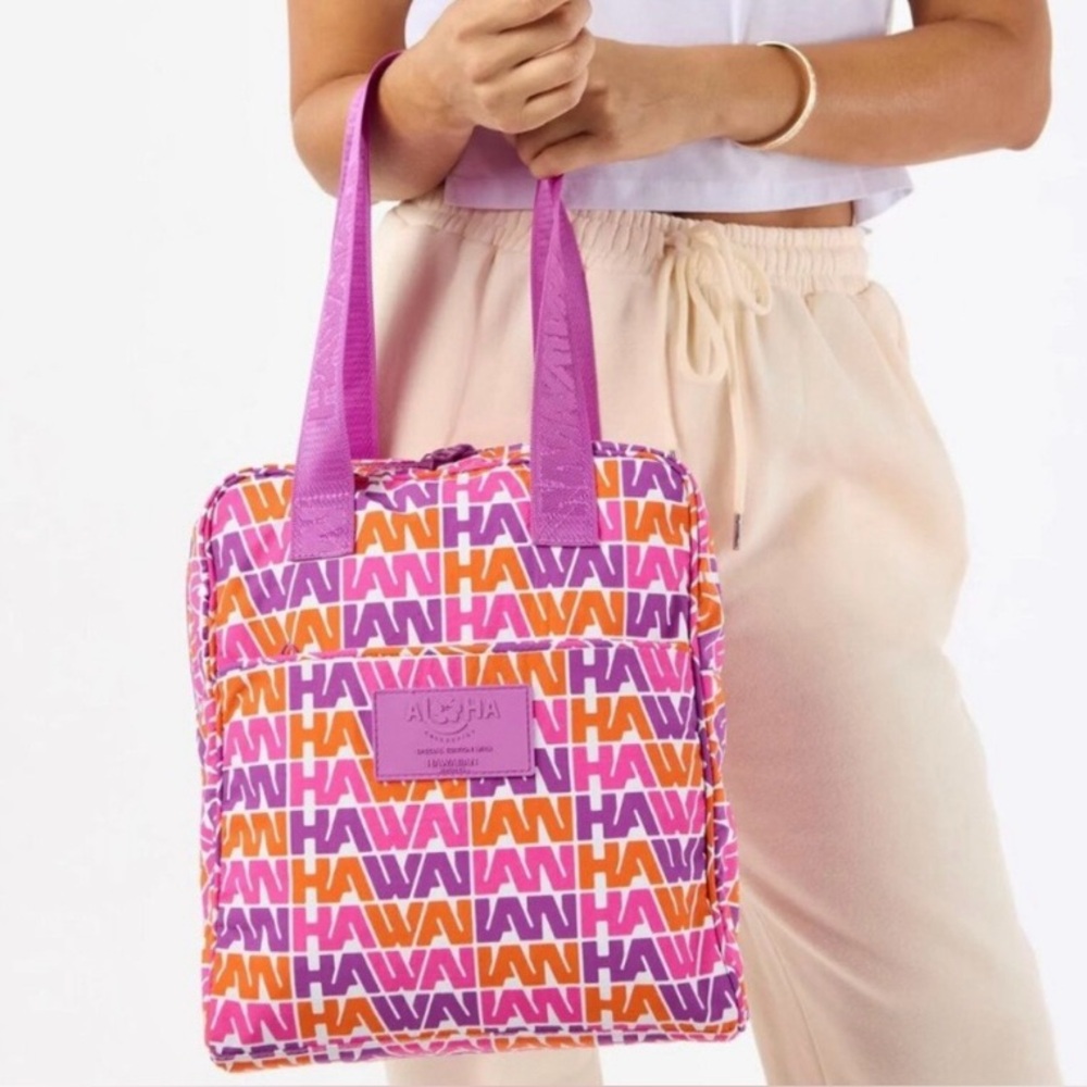 ALOHA Collection x Hawaiian Airlines Flight Bag Tote